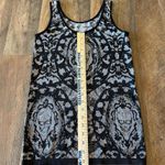 Rock & Republic Skulls Tank Top Gray and Black Stretch Womens Medium Photo 3