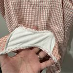 ANDIE Size Large The Amalfi One-Piece Swim Dress in Peach Houndstooth Modest Photo 4