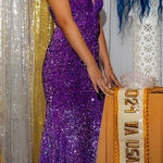 Alyce Paris Purple Prom Dress Photo 0