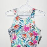 Guess  Jungle Flora racerback scuba bodycon mini dress size  S Photo 2