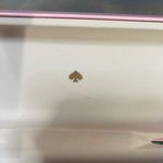 Kate Spade  glasses case, pink, green with new cleaning‎ cloth Photo 2