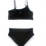 Old Navy  Pucker Convertible One Strap Bandeau Bikini Two Piece Black Size XL/XXL Photo 2