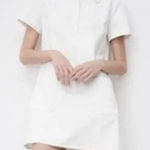 ZARA Canvas Denim Dress Photo 0