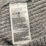 Old Navy   gray waffle knit crew neck sweater size large . Photo 5