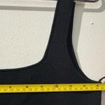 J.Crew Knit Squareneck mini Sweater Dress in black size Small Photo 4