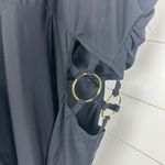 Eloquii  One Piece Swimsuit Size 16 W Black NWT Cutout Gold Hardware Underwire Photo 5