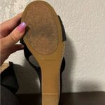 Lucky Brand  Black Wedges with Cork-Style Heel Photo 8