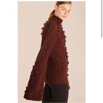 Rebecca Taylor rich mahogany mock neck sweater Photo 1