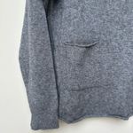 Made in Italy Gray Crewneck Long Sleeve Sweater Medium Size L Photo 4