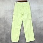 Forever 21  Womens Cargo‎ Pants Size Small Green Utility Streetwear Y2K Wide Leg Photo 2