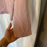 Aerie Blush Pink Mock Neck Long Sleeve size large Photo 2