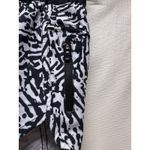 Lululemon ‎ Tracker Short 4" Women Sz 4 Black White Animal Print Running Athletic Photo 2