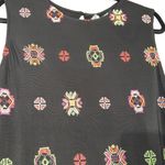 Desigual NWT Black Embroidered Shift Dress Size 46 / 12 US Photo 4