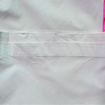 Escada Sport White Cotton Trousers Pink Satin Side Stripe Country Club Size 44 Photo 11