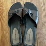 Montego Bay Club  Wedge Slip On Slides Size 10 Color Brown Photo 4