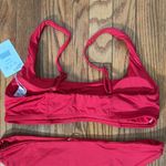 ANDIE  Bikini Set Havana Top Cheeky Bottom Cherry Red‎ Size M NWT Photo 7