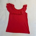 Lilly Pulitzer  Wynne ruffle cotton asymmetrical tank top Small Photo 7