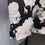 Isaac Mizrahi Live! Quilted Jacket With Floral Print With Pockets Size Medium Photo 4