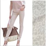 Bella Dahl  Gray Leopard Cheetah Skinny Jeans Size 30 Photo 2
