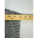 Nic+Zoe Womens Textured Knit Midi Skirt Size 3X Black Geometric Career Chic Photo 7