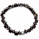 Magnetic Hematite Bracelet Therapy Stretchy Fashion Photo 0
