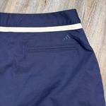 Adidas  Womens Skort Skirt Navy Blue White Stretch Clima Cool Tennis Golf Size 4 Photo 5