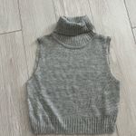 Turtlneck tank Gray Photo 1