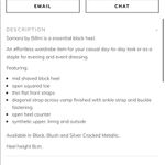 Billini Nude Strappy Block Heel Tan Size 6 Photo 2