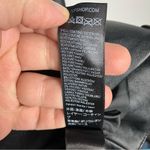 Topshop ‎ faux leather dress black with gemstones size 8 Photo 6