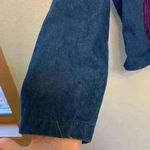 Wanted by Beads Beautiful fringe denim jacket sz L western cowgirlcore 90s Blue Size L Photo 3