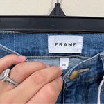 frame denim NWT FRAME wide flare jeans denim high waisted size 28 women stretchy material Photo 4