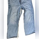 American Eagle Stovepipe Jeans Strigid Light Wash Women’s 14 Short Wide Leg Photo 6