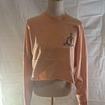 Spirit Jersey Panic! At The Disco Peach Cropped Sweatshirt Photo 0