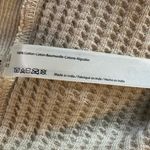 Free People  FP One Longline Waffle Knit Landon Jacket Trench Coat in Sand XL NWT Photo 11