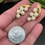 Vintage AVON Faux Pearl Beaded Gold Photo 7