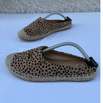 Catherine Malandrino  Animal Print Slip-On Flats Espadrilles Size 7.5 Photo 7