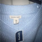 Happily Grey NWT Women's Blue Sweater Cropped Size Medium Photo 2