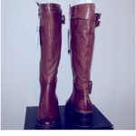 Naturalizer calf height faux croc embossed 2 1/2 inch thick heel 9W Photo 15