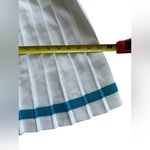 NWOT Vintage 90s White & Blue Pleated Cheer/Tennis Skirt Size 4P Photo 6