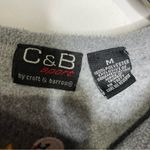 Croft & Barrow Vintage ‎ Christmas fleece button down size medium Photo 1