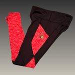 Arizona Cardinals Black & Red Leggings Sz Small Photo 2