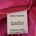 RusstyDussty Boho Pink Wide Leg Jumpsuit NWT Size XL Pink Crochet Jumpsuit Photo 9