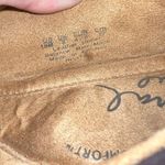 Natural Soul  brown suede flats with zipper tops women’s size 10 Photo 5