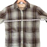 The North Face  Valley Twill Plaid Shacket | Misty Sage Utility Jacket Women’s M Photo 3