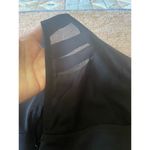 Venus  little black dress LBD ruched long sleeve bodycon cocktail party XS Photo 7