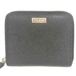 Kate Spade  Black Leather Full Zip Multi Slot Wallet Photo 0
