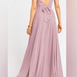 Show Me Your Mumu NWT Jenn Maxi Dress in Antique Rose Chiffon - Size S Photo 1