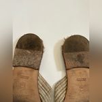 Jenni Kayne Rafia Crossover Sandals sz 38 Tan Photo 10