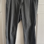J.Crew Womens 12 Gray Cotton Straight Leg Chino Pants Photo 0