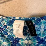 La Blanca  Turquoise Patterned Skirted Swimsuit Bottoms Photo 3